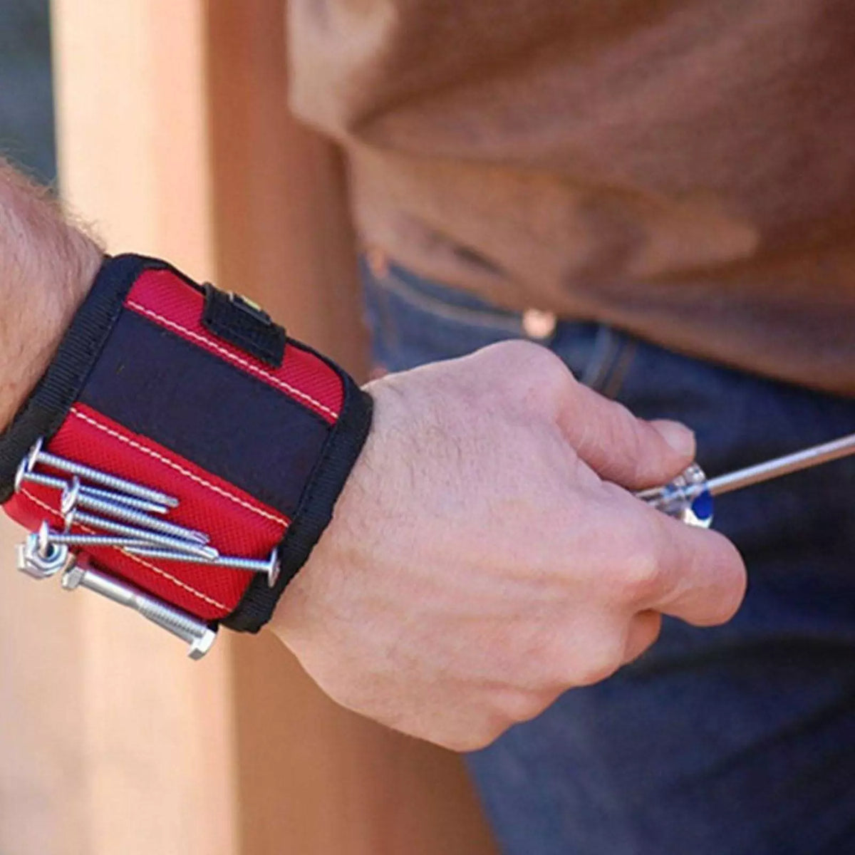 PULSEIRA MAGNÉTICA PARA PARAFUSOS E FERRAMENTAS STRONG