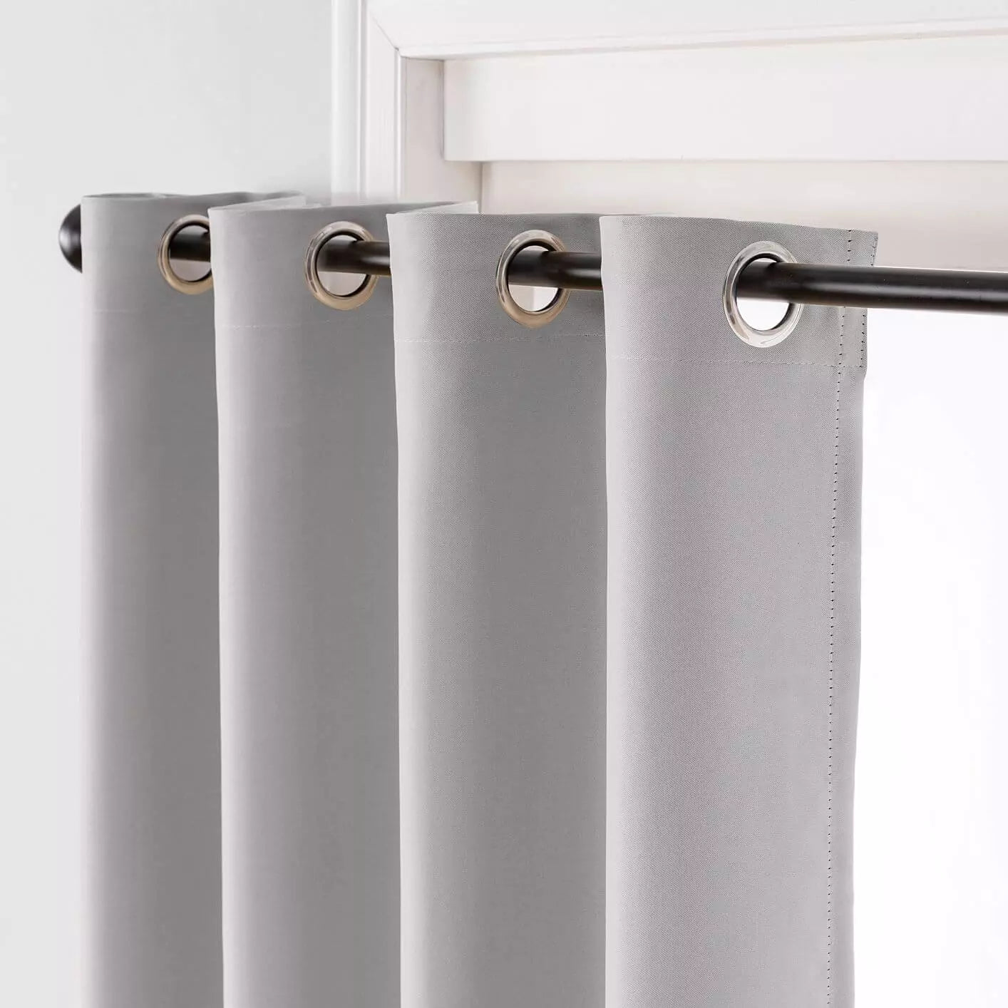 CORTINA DE LINHO ALGODÃO ROMANA, DECORAÇÃO SALA E QUARTO