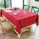 Vermelho com Borla