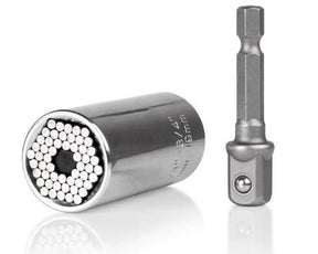 CHAVE UNIVERSAL TORQUE TAZMO, MANGA SOQUETE, BROCA ELÉTRICA, CATRACA, FERRAMENTA MULTIFUNCIONAL.