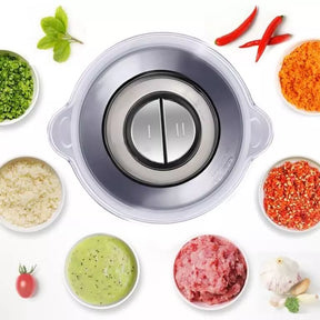 MOEDOR DE CARNE E PROCESSADOR DE ALIMENTOS INOX DIADEMO