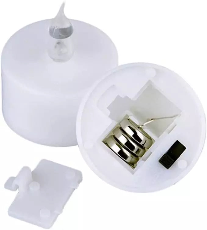 VELA DE LED CONJUNTO LUZ MULTICOLORIDO