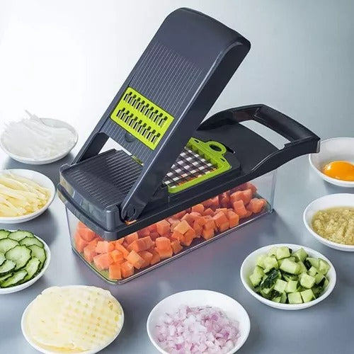 CORTADOR E FATIADOR DE ALIMENTOS  9 EM 1 MULTI  KITCHEN