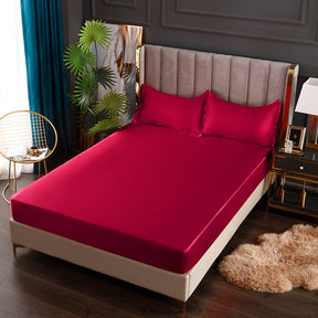 LENÇOL DE CETIM TAZMO, ROUPA DE CAMA, ELÁSTICO COM BOLSO FUNDO.