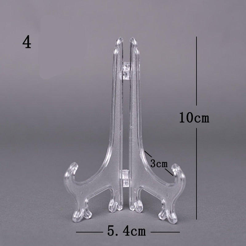 SUPORTE DE PRATOS CAVALETE ARTICULADO KIT 10 PÇ