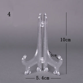SUPORTE DE PRATOS CAVALETE ARTICULADO KIT 10 PÇ