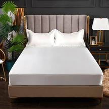 LENÇOL DE CETIM TAZMO, ROUPA DE CAMA, ELÁSTICO COM BOLSO FUNDO.