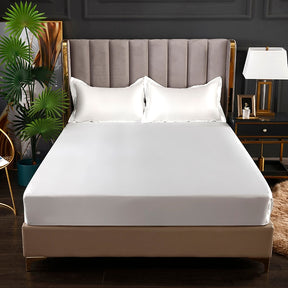 LENÇOL DE CETIM TAZMO, ROUPA DE CAMA, ELÁSTICO COM BOLSO FUNDO.