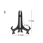 SUPORTE DE PRATOS CAVALETE ARTICULADO KIT 10 PÇ