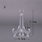 SUPORTE DE PRATOS CAVALETE ARTICULADO KIT 10 PÇ