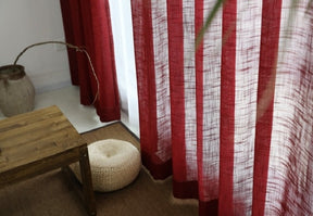  CORTINA LINHO SERENNA - SEMI SOBREAMENTO, MODERNA PARA SALA DE ESTAR E QUARTOS.