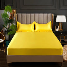 LENÇOL DE CETIM TAZMO, ROUPA DE CAMA, ELÁSTICO COM BOLSO FUNDO.