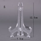 SUPORTE DE PRATOS CAVALETE ARTICULADO KIT 10 PÇ