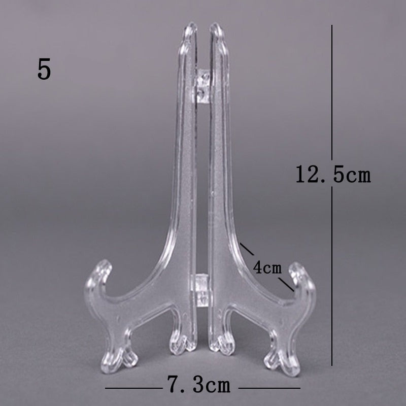 SUPORTE DE PRATOS CAVALETE ARTICULADO KIT 10 PÇ