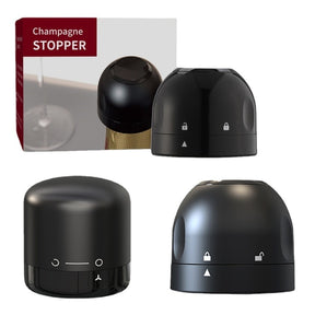 TAMPA DE VINHO E CHAMPAGNE  À VÁCUO STOPPER