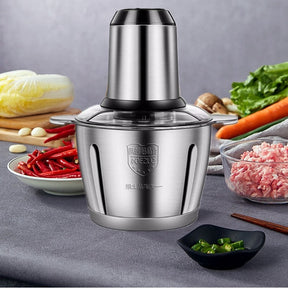 MOEDOR DE CARNE E PROCESSADOR DE ALIMENTOS INOX DIADEMO