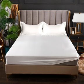 LENÇOL DE CETIM TAZMO, ROUPA DE CAMA, ELÁSTICO COM BOLSO FUNDO.