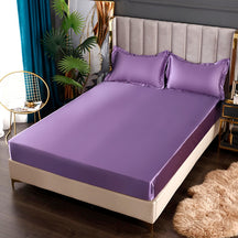 LENÇOL DE CETIM TAZMO, ROUPA DE CAMA, ELÁSTICO COM BOLSO FUNDO.