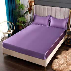 LENÇOL DE CETIM TAZMO, ROUPA DE CAMA, ELÁSTICO COM BOLSO FUNDO.