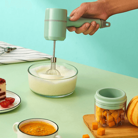 BATEDOR E PROCESSADOR ELÉTRICO MULTIFUNCIONAL MISTER