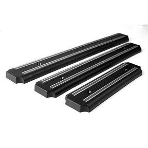 BARRA DE FACAS BLACK TAZMO, SUPORTE MAGNÉTICO PARA COZINHA.