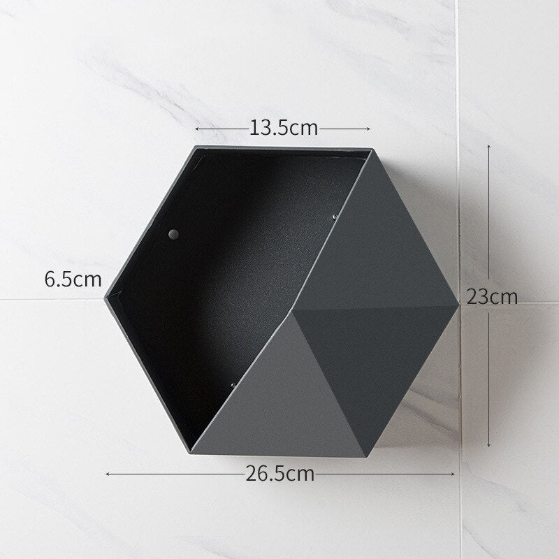 PRATELEIRA DE PAREDE COMBINAÇÃO COLMEIA CRIATIVA TAZMO