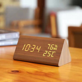 RELÓGIO DESPERTADOR COM LED DIGITAL INTELIGENTE