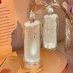 VELA DE LED ELETRÔNICA DECORATIVA CRYSTAL