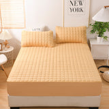 Capa de Colchão Acolchoado Laranja