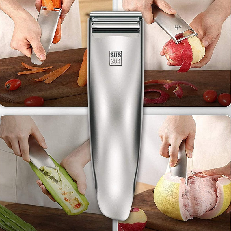 descascador de nox cortador de frutas e legumes utensilio gourmet descascando e cortando frutas e legumes 