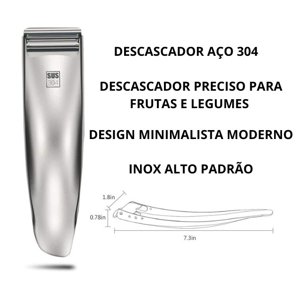 descascador de nox cortador de frutas e legumes utensilio gourmet benefícios 