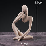 Escultura Artesanal Cinza A