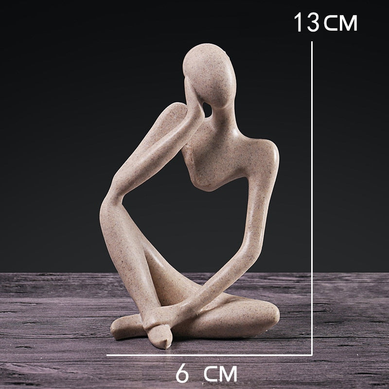 Escultura-Artesanal-Pensador-Estátua-Vintage-Decoração-Casa-07