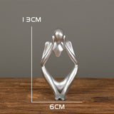 Escultura Artesanal Silver C