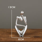 Escultura Artesanal Silver B