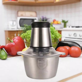 MOEDOR DE CARNE E PROCESSADOR DE ALIMENTOS INOX DIADEMO