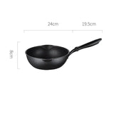 Panela Wok Cerâmica Black 24cm