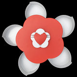 Petisqueira Vermelho 1 Compartimento (27 x 13cm)