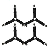 Prendedor de Lençol Preto (4PÇ)