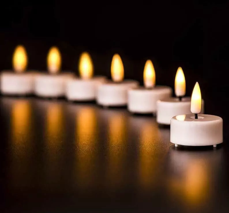 VELA LED ELETRÔNICAS CONJUNTO LUZ PAVIO