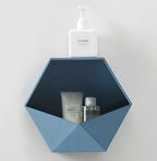 PRATELEIRA DE PAREDE COMBINAÇÃO COLMEIA CRIATIVA TAZMO